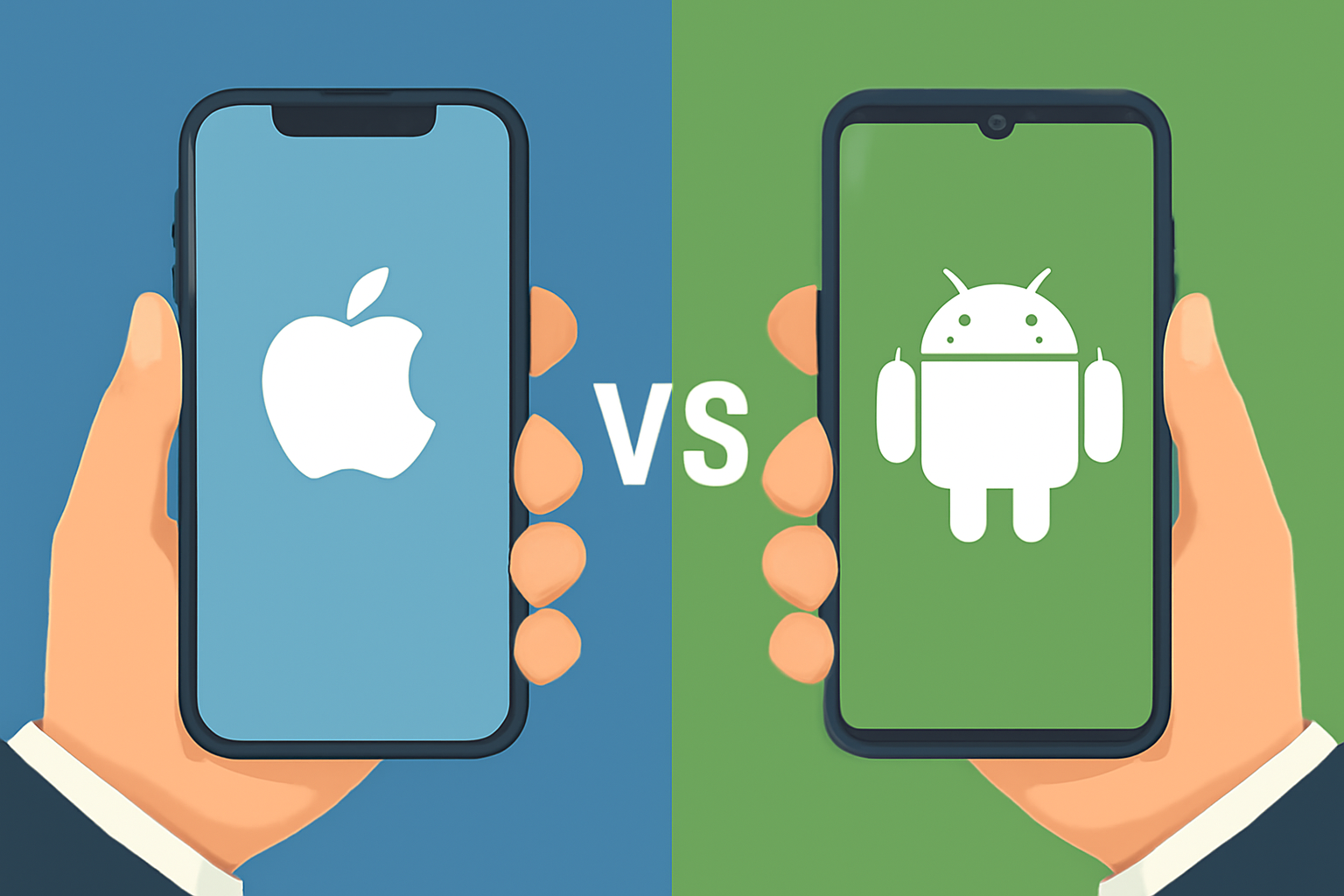 iPhone против Android в 2024: что выбрать для лучшей производительности и удобства использования