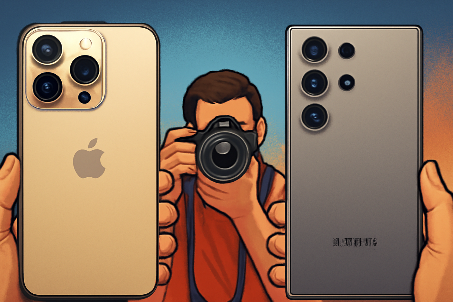 iPhone 16 Pro Max или Samsung Galaxy S24 Ultra: лучший выбор для фотографа в 2024 году