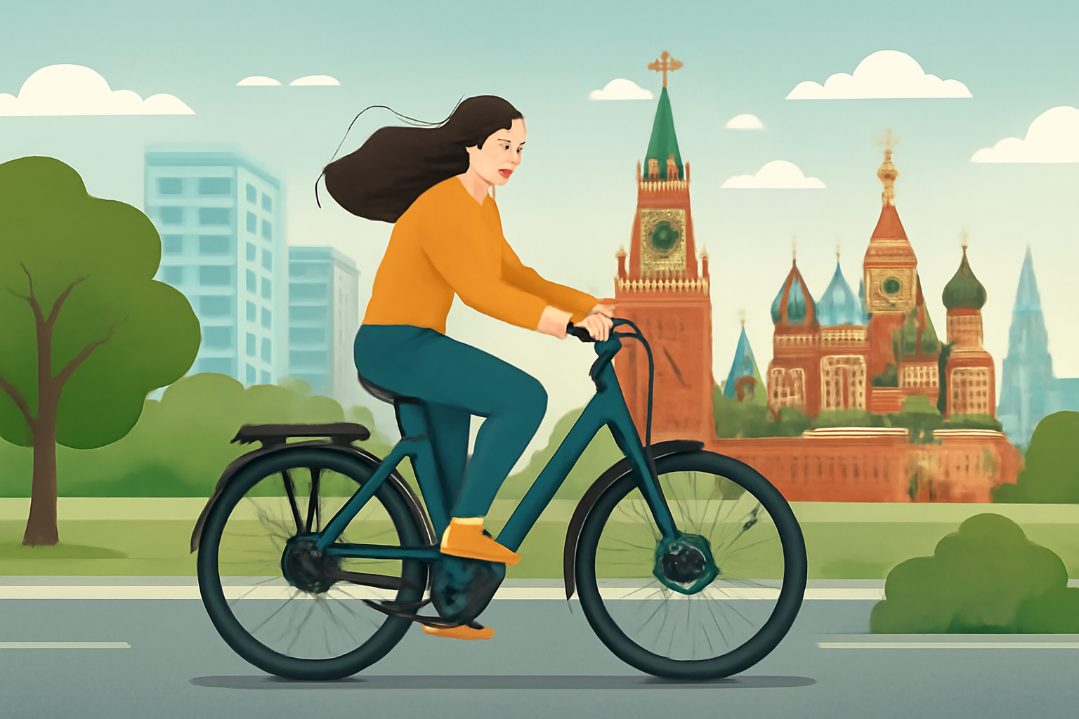 Электрические велосипеды как экологичное и комфортное решение для городского транспорта в России