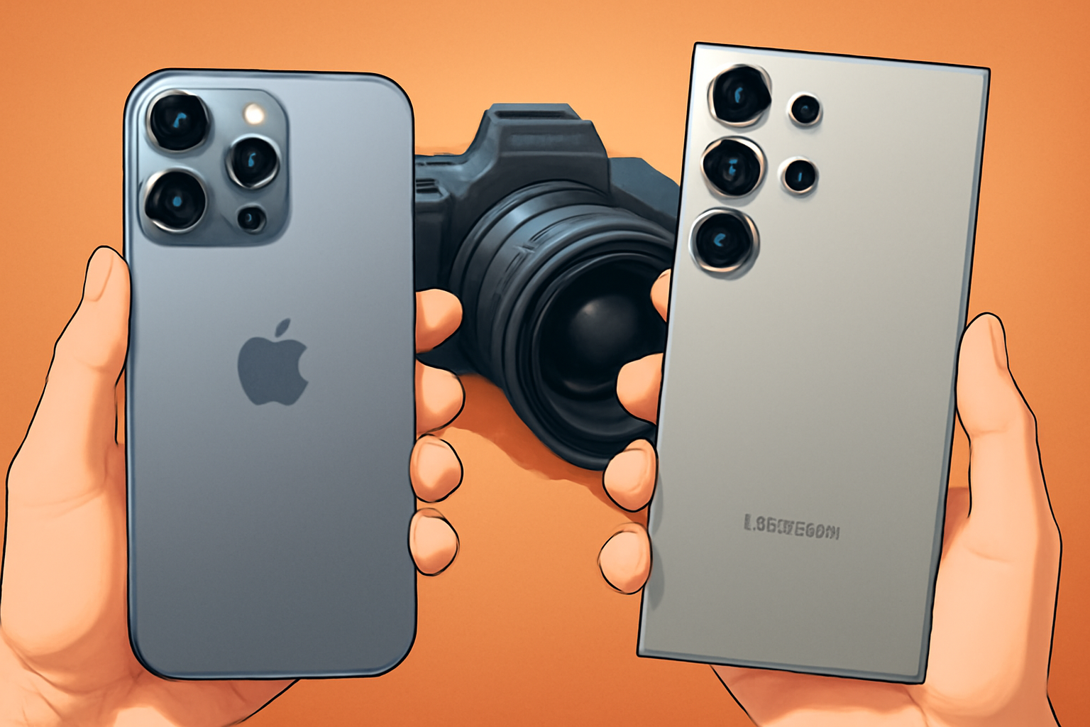 iPhone 16 Pro Max или Samsung Galaxy S24 Ultra: какая камера лучше для профессиональной съёмки?